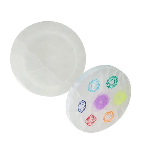 Seleniet Juwelendoosje Chakra Rond