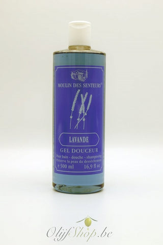 3 in 1 douchegel lavendel 500 ml Moulin des Senteurs