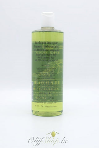3 in 1 douchegel olijfolie 500 ml Moulin des Senteurs