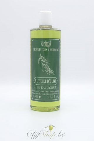 3 in 1 douchegel olijfolie 500 ml Moulin des Senteurs