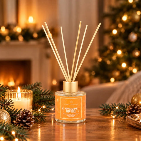 Geurstokjes 100 ml Mandarine Givrée – Plantes & Parfums de Provence