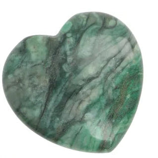 Afrikaanse jade hart 3 cm