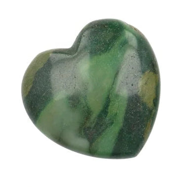 Afrikaanse jade hart 3 cm