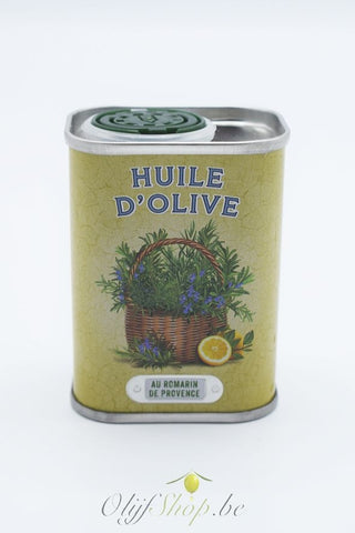 Bidon olijfolie met rozemarijn uit de Provence 75 ml