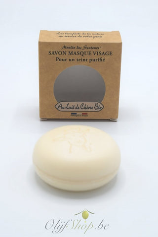 Biologische geitenmelk maskerzeep 100 gram - vaste zeep