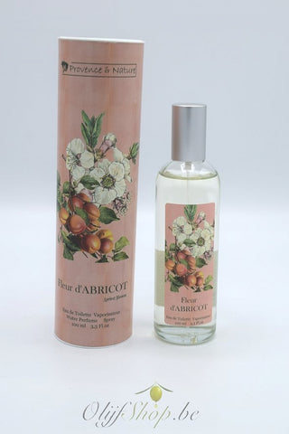 Eau de toilette fleur d'abricot 100 ml (abrikozenbloesem) koker