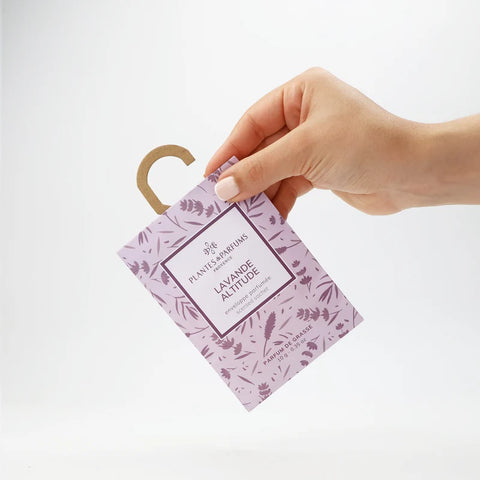 Lavendel geurzakje met kapstokje 10 gram - Plantes & Parfums