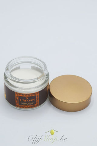 Gezichtscrème met biologische arganolie