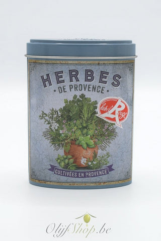 Herbes de Provence in retro blikje label rouge