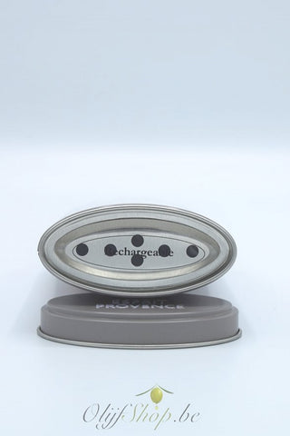 Knoflook in retro blikje