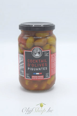 Pikante cocktail olijven 200 gram