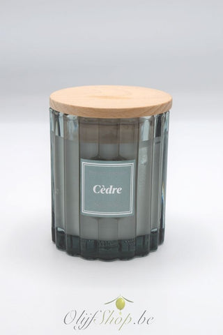 Plantaardige geurkaars ceder 190 gram EP