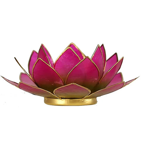 Lotus sfeerlicht groen roze 2 kleurig
