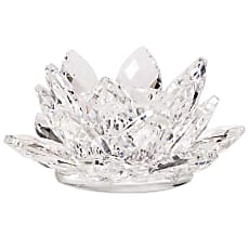Lotus kaarshouder kristal S