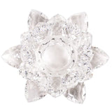 Lotus kaarshouder kristal S