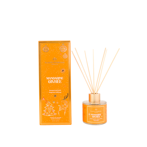 Geurstokjes 100 ml Mandarine Givrée – Plantes & Parfums de Provence