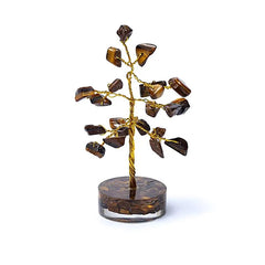 Mini edelsteenboom tijgeroog