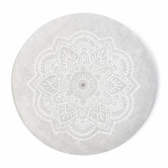 Wierookhouder seleniet mandala rond