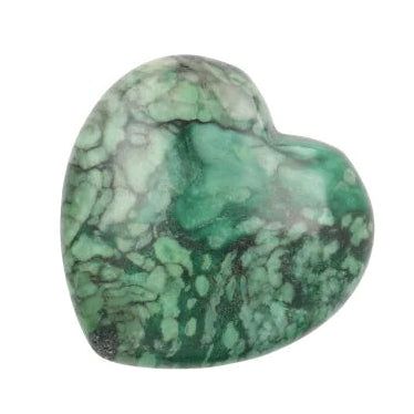 Afrikaanse jade hart 3 cm