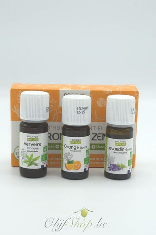 Aroma kit ZEN lavendel, verveine en sinaasappel