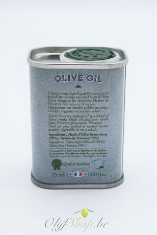 Bidon olijfolie met herbes de provence 75 ml