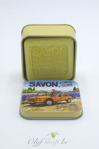 Blikje en zeep jeep verveine