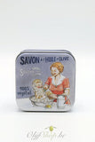 Blikje en zeep Mère 100 gram