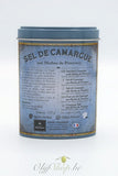 Camargue zout met Provence kruiden in retro blikje