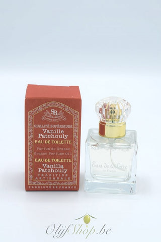 Eau de toilette in luxe flacon vanille patchouli 30 ml