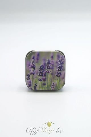 Gastenzeepje in blikje lavendel
