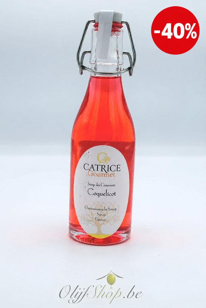 Gastronomische siroop papaver