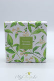 Geschenkdoos ronde zeep en schotel verveine citrus EP