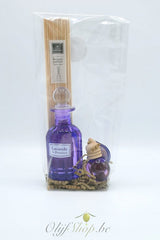Geschenkset geurstokje + diffuser lavendel