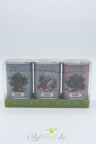 Giftset olijfolie provence, look en espelette - 3 x 75 ml