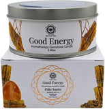 Green Tree Edelsteenkaars Goede Energie Palo Santo 70g