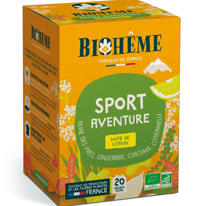 Biologische infusie sport avontuur