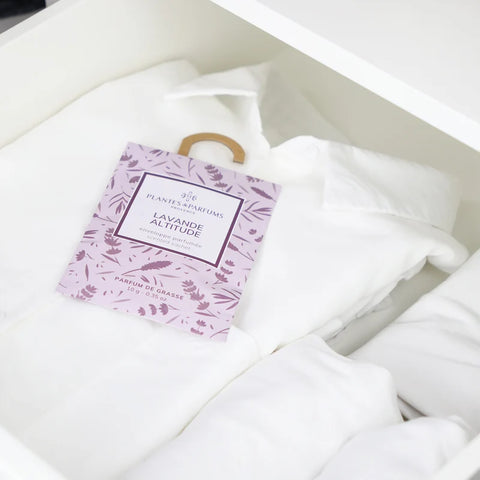 Lavendel geurzakje met kapstokje 10 gram - Plantes & Parfums