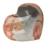 Polychroom Jaspis hart 5 cm