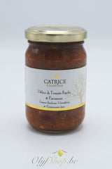 Tapenade van tomaat, basilicum en parmezaan 180 gram